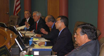 Senator Shapleigh at a BRAC committee meeting