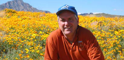 Poppies off of Transmountain behind Senator Shapleigh