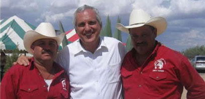Senator Shapleigh at the Lienzo Charro in Socorro
