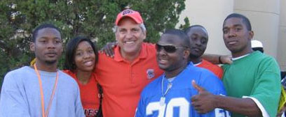 Senator Shapleigh with UTEP students